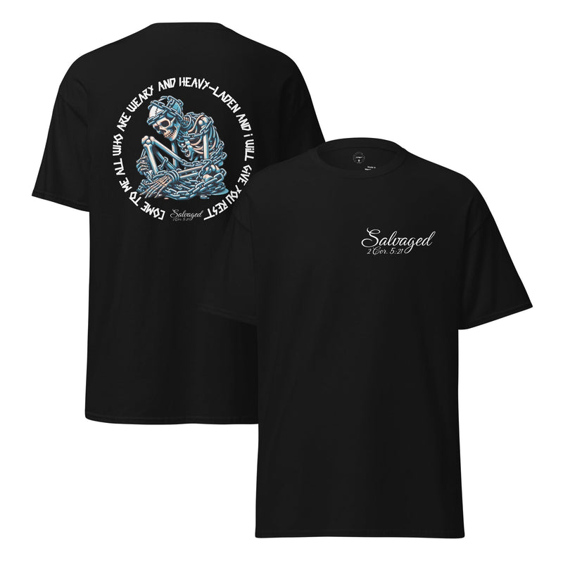 Matthew 11:28 tee - Salvaged Clothing co.