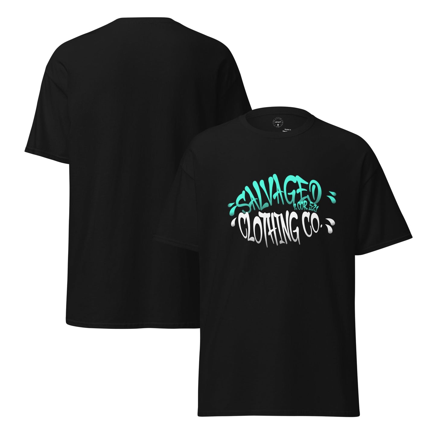 Scratch tag tee - Salvaged Clothing co.
