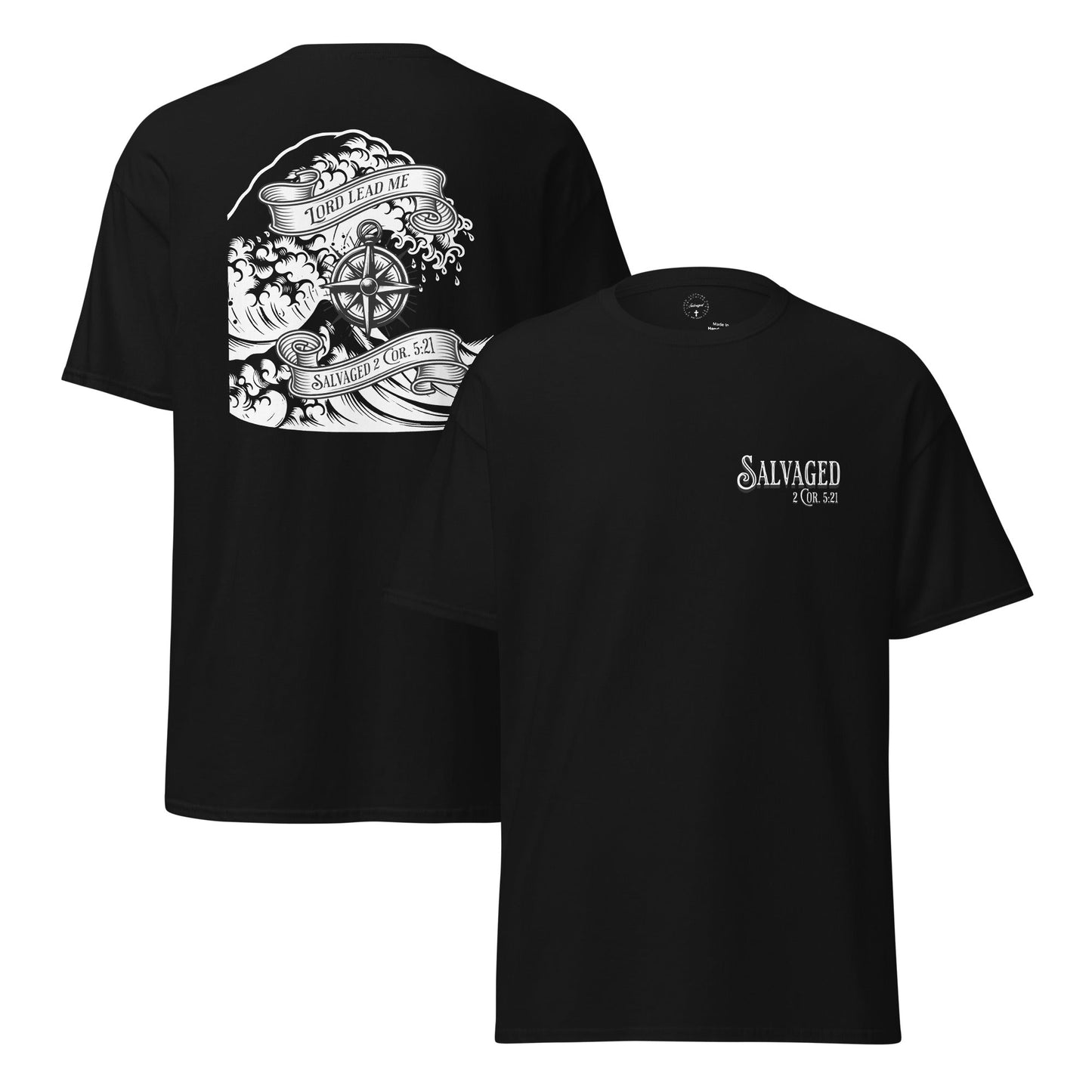 Compass Rose graphic Tee - Salvaged Clothing co.