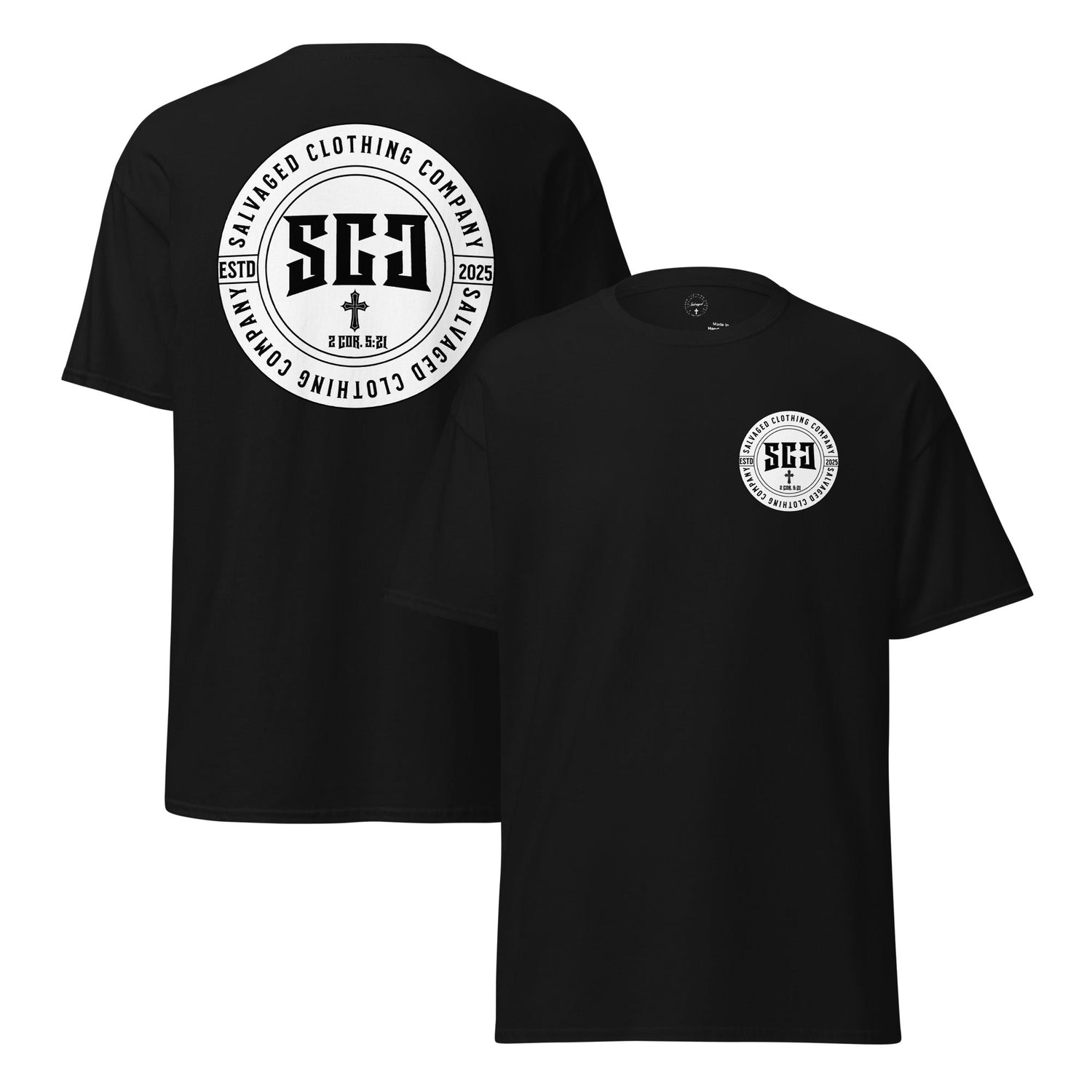 SCC logo tee - Salvaged Clothing co.