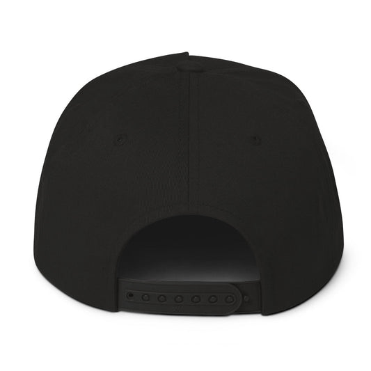 wild font flat bill cap - Salvaged Clothing co.