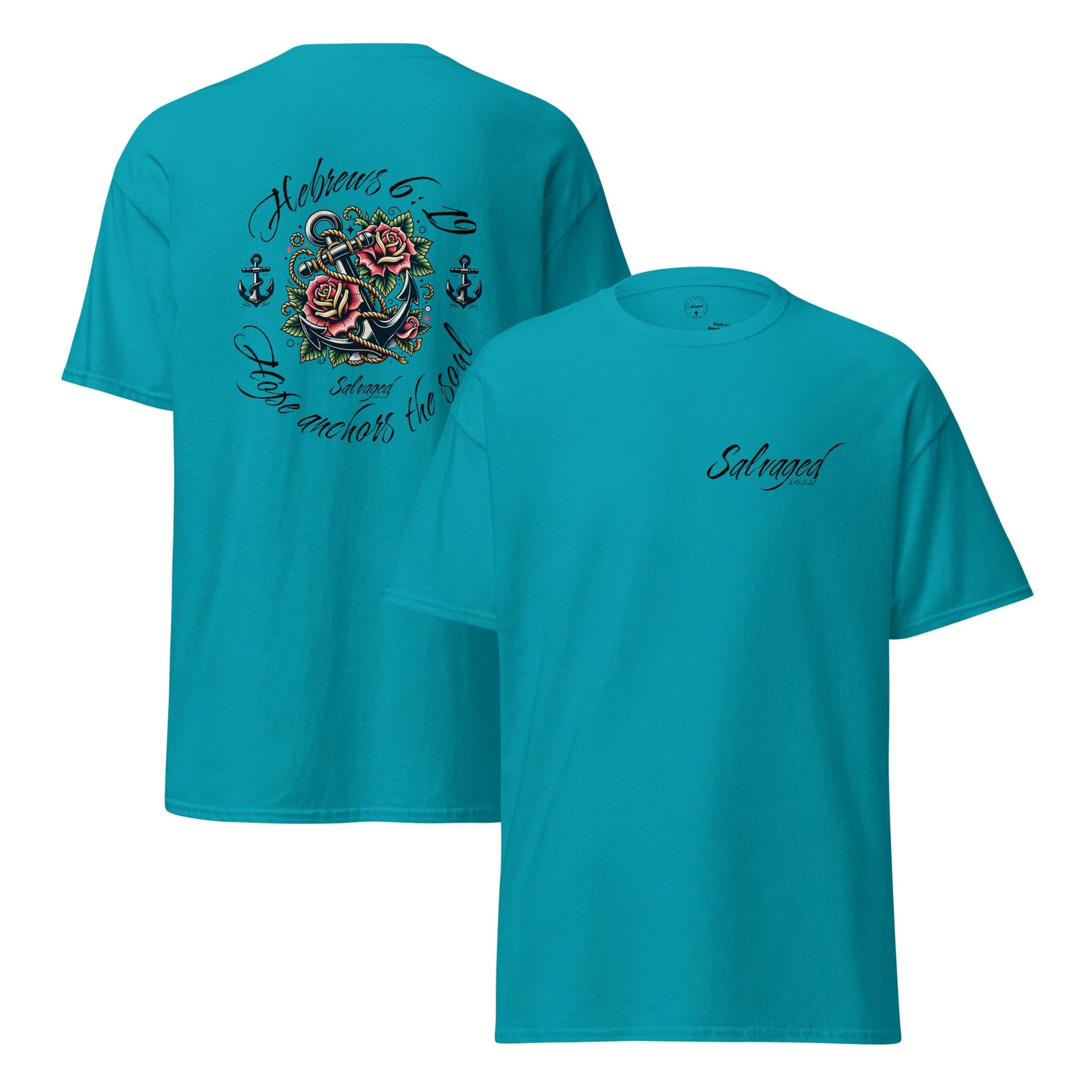 Hebrews 6:19 tee - Salvaged Clothing co.