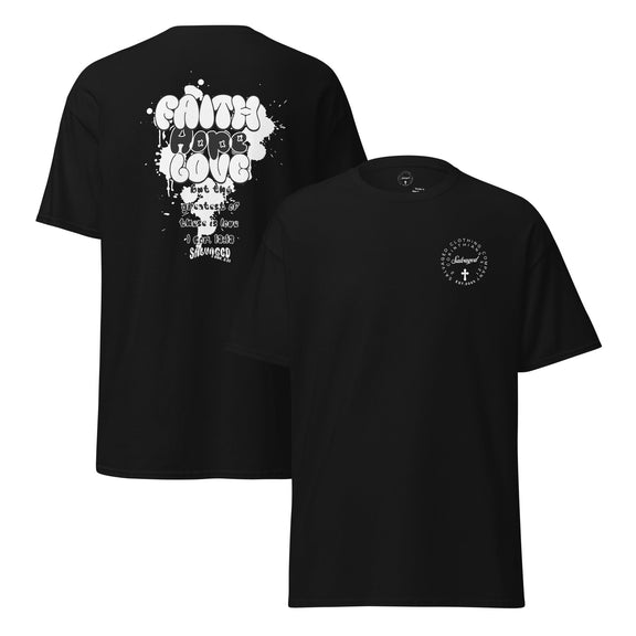 Faith Hope and Love tee - Salvaged Clothing co.